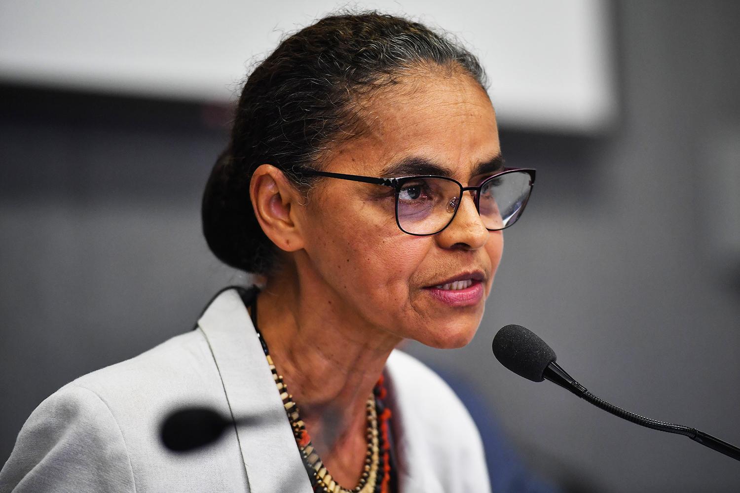 A ministra do Meio Ambiente, Marina Silva (Foto: Reprodução/Nelson Almeida/AFP)